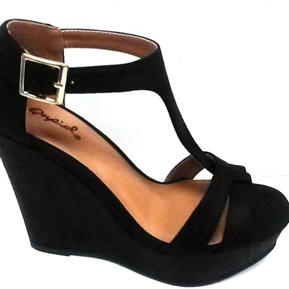 NEW! Black Wedge Platform Heel! - Picture 8 of 10